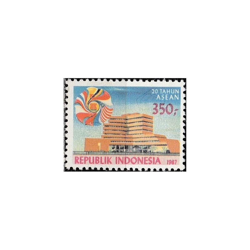 Indonesia 1987. Association of Southeast Asian Nations (ASEAN)