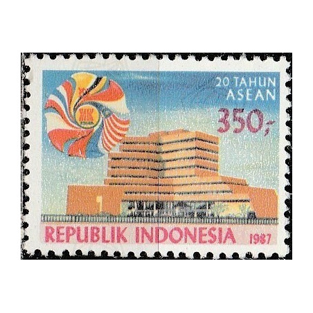 Indonesia 1987. Association of Southeast Asian Nations (ASEAN)