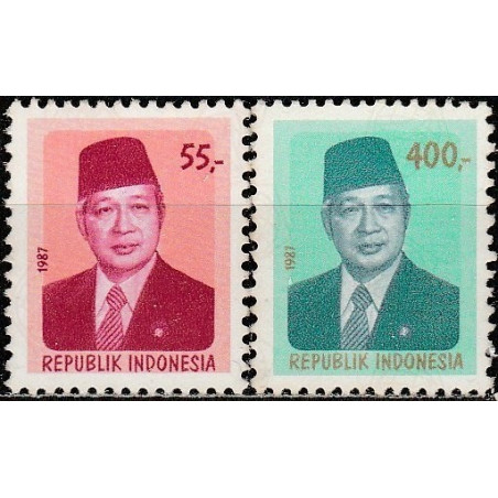 Indonesia stamps (1987) for sale. President
