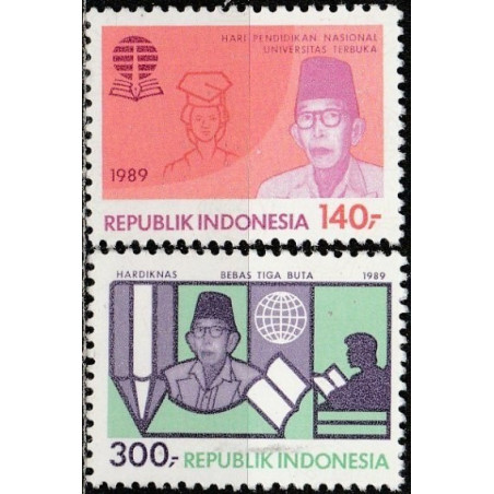 Indonesia stamps (1989) for sale. Education