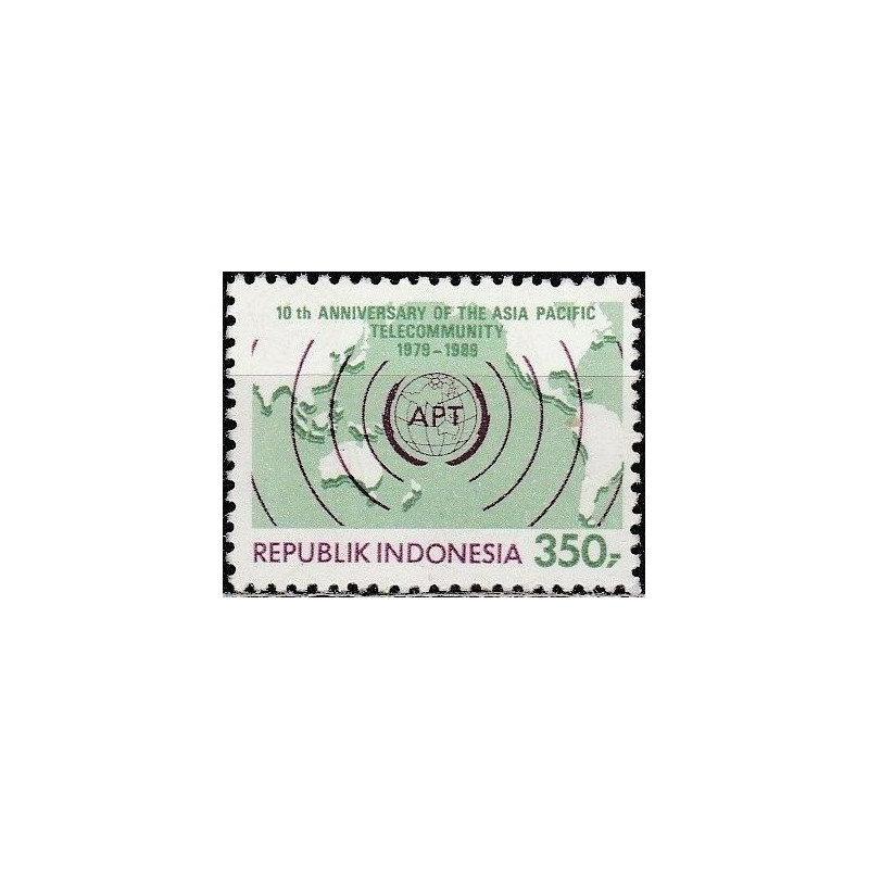 Indonesia stamps (1989) for sale. Television