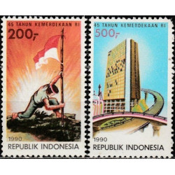 Indonezijos pašto ženklai (1990). Nepriklausomybė