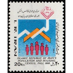 Iran stamps (1986) for sale. Population census