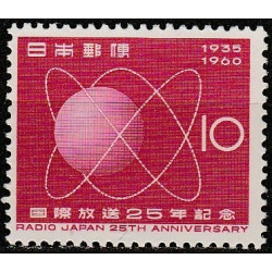 Japonijos pašto ženklai (1960). Radijas