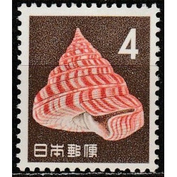 Japonijos pašto ženklai (1963). Moliuskai