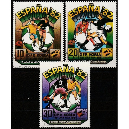 Šiaurės Korėjos pašto ženklai (1981). FIFA Pasaulio taurė