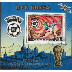 Šiaurės Korėjos pašto ženklai (1981). FIFA Pasaulio taurė