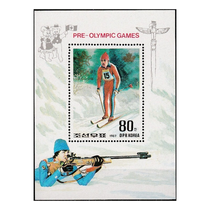 Šiaurės Korėja 1987. Kalgario žiemos olimpinės žaidynės