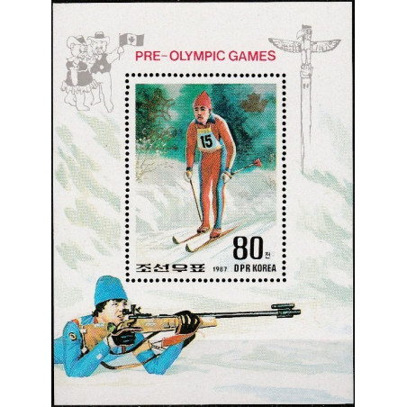 Šiaurės Korėja 1987. Kalgario žiemos olimpinės žaidynės