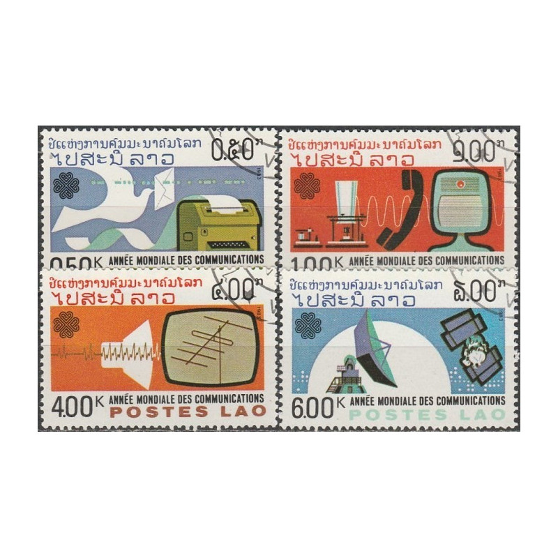 Laos stamps (1983) for sale. Communications