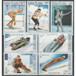 Laos stamps (1987) for sale. Winter Olympic Games Calgary