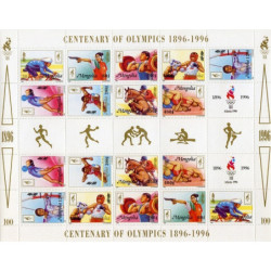 Mongolia stamps (1996) for sale. Summer Olympic Games Atlanta