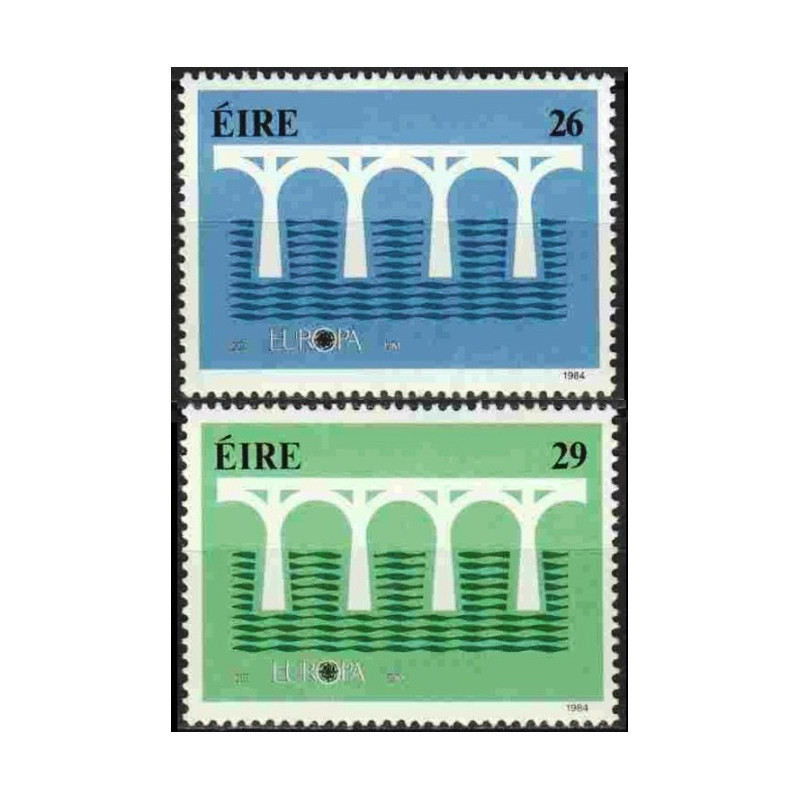 Airijos pašto ženklai (1984). CEPT - 25-eri metai, Stilizuotas tiltas
