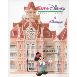Maldives stamps (1992) for sale. Euro Disney in Paris