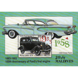 Maldives stamps (1993) for sale. Vintage Ford cars