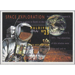 Maldives stamps (1994) for sale. Space exploration (Apollo 14)