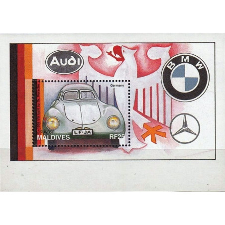 Maldyvų pašto ženklai (1997). Lietuvių liaudies automobiliai