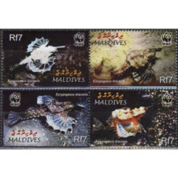 Maldyvų pašto ženklai (2004). Žuvys
