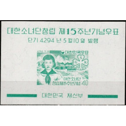 South Korea stamps (1961) for sale. Scout Movement