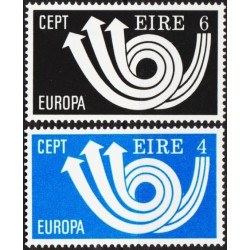 Airijos pašto ženklai (1973) - Fantastiškos Europa ženklų kainos‎