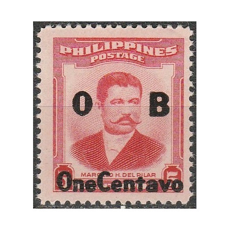 Filipinų pašto ženklai (1959). Rašytojas Marčelas Pilaras
