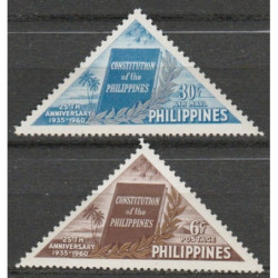 Filipinų pašto ženklai (1960). Konstitucija