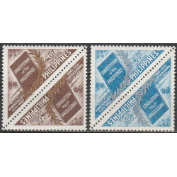Filipinų pašto ženklai (1960). Konstitucija