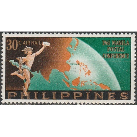 Filipinų pašto ženklai (1961). Pašto istorija