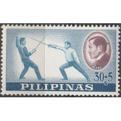 Filipinų pašto ženklai (1962). Chose Rizalas (rašytojas, medikas)