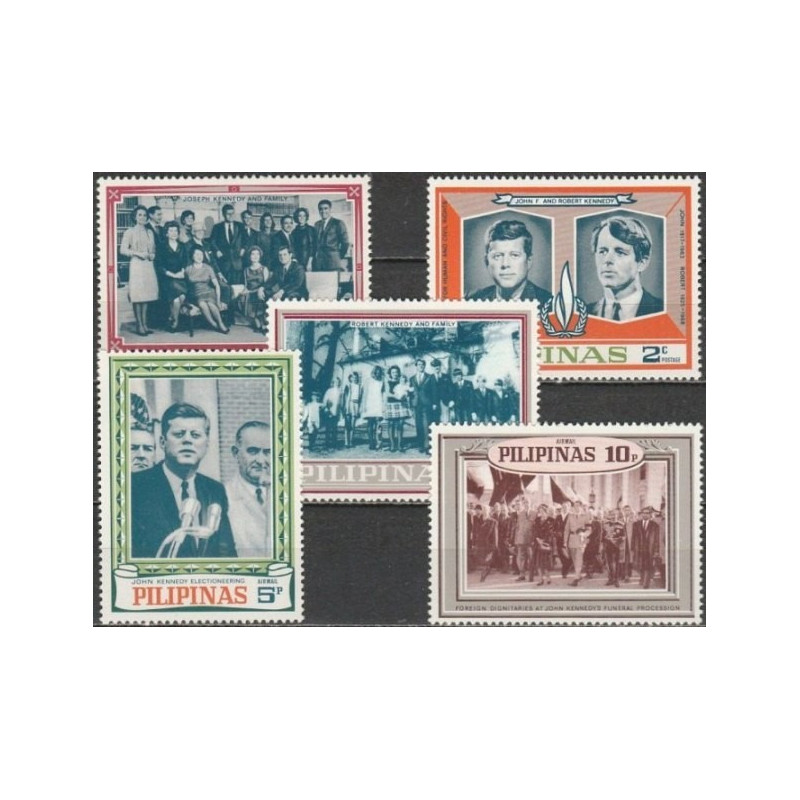 Philippines stamps (1968) for sale. Kennedy family (not issued serie)
