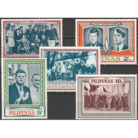 Philippines stamps (1968) for sale. Kennedy family (not issued serie)