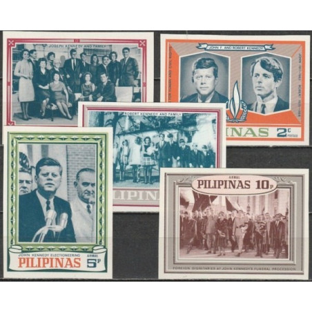 Philippines stamps (1968) for sale. Kennedy family (not issued serie)