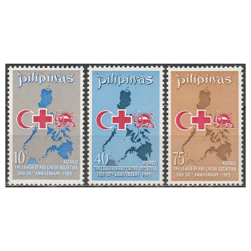 Philippines stamps (1969) for sale. Red Cross