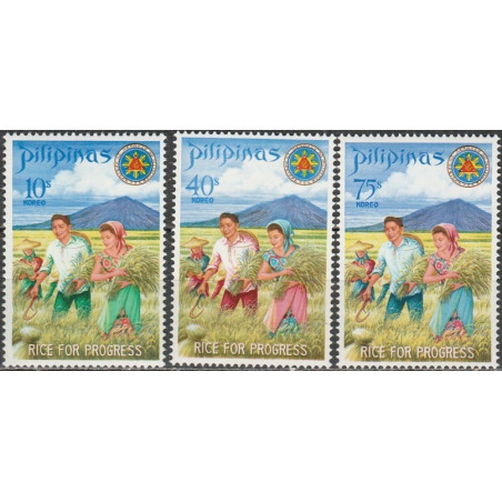 Philippines stamps (1969) for sale. Rice for progress