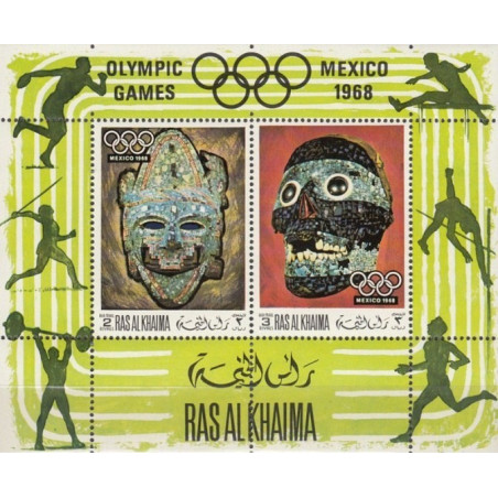 Ras al-Khaima stamps (1969) for sale. Olympic Games Mexico City