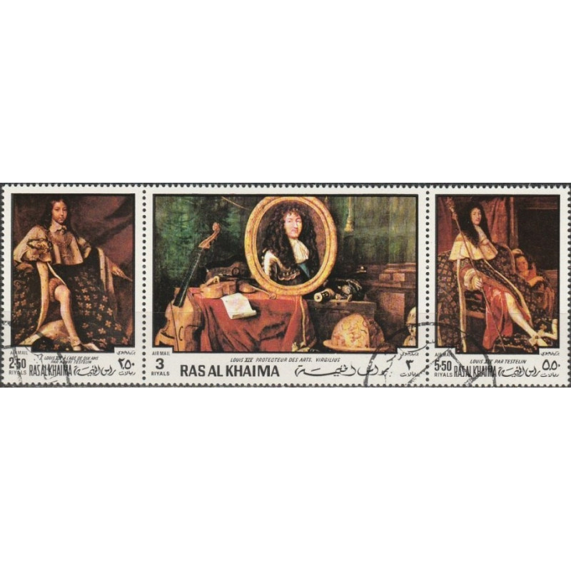 Ras al-Khaima stamps (1970) for sale. Royal families (Louis XIV)