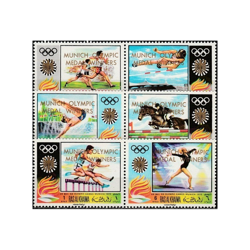 Ras al-Khaima 1971. Summer Olympic Games Munich (medal winners)