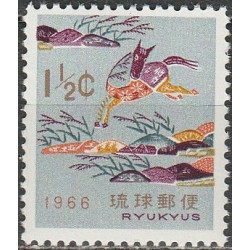 Ryukyu salų pašto ženklai (1965). Kinų naujieji metai