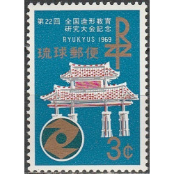 Ryukyu Islands stamps (1969) for sale. Gates (architecture)