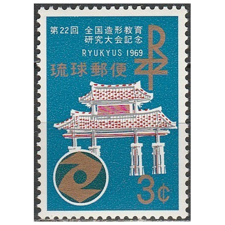 Ryukyu salų pašto ženklai (1969). Vartai (architektūra)