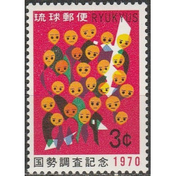 Ryukyu salų pašto ženklai (1970). Gyventojų surašymas