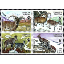 Tajikistan stamps (2005) for sale. Mountain goat