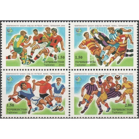 Tajikistan stamps (2006) for sale. FIFA World Cup