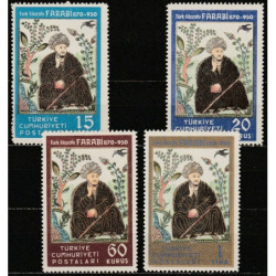 Turkijos pašto ženklai (1950). Žymūs žmonės
