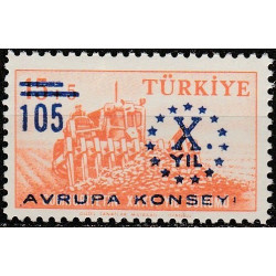 Turkey stamps (1959) for sale. Council of Europe