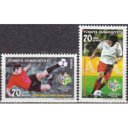 Turkijos pašto ženklai (2006). FIFA Pasaulio taurė Vokietijoje