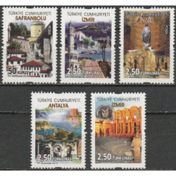 Turkijos pašto ženklai (2015). Architektūra