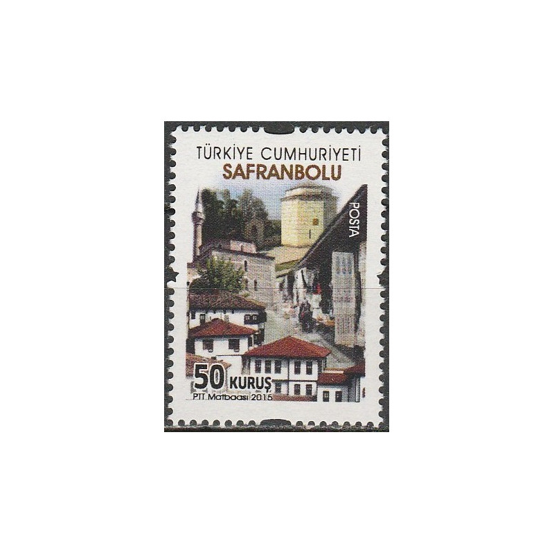 Turkey stamps (2015) for sale. Architecture (Safranbolu)