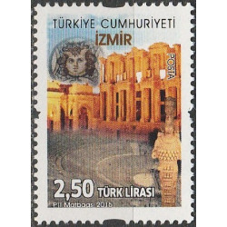 Turkijos pašto ženklai (2015). Architektūra (Izmiras)