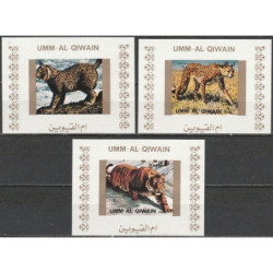 Umm al-Qiwain stamps (1972) for sale. Wild cats